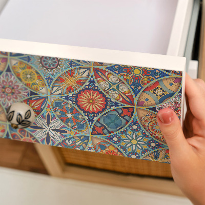 Möbeldekor Färgglad mosaik