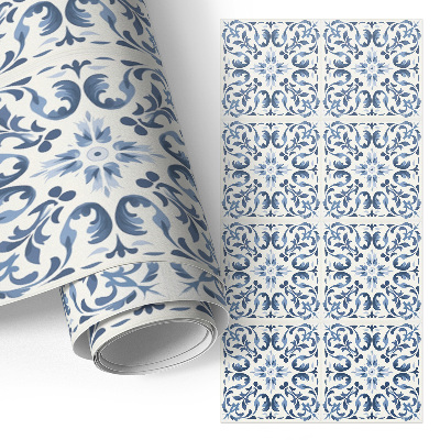 Självhäftande möbelfolie Kaklat mönster