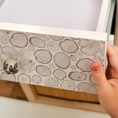 Möbelvinyl Trädbark