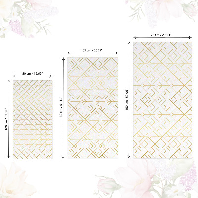 Möbeldekor Minimalistisk geometri