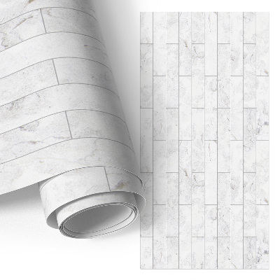 Självhäftande möbelfolie Marmor tegelstenar