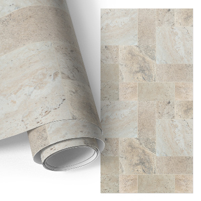 Självhäftande möbelfolie Mosaik av stenar