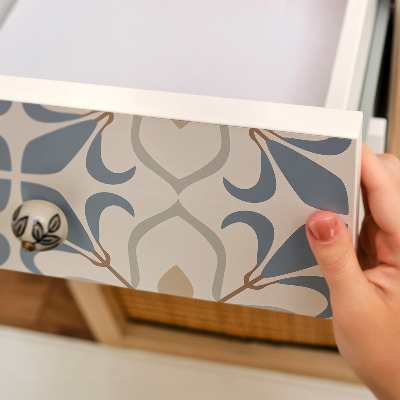 Möbelfolie Retroblommor