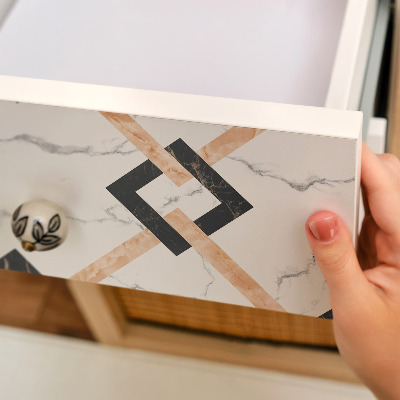 Möbeldekor Fläta på marmor