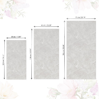 Möbeldekor Grå marmor