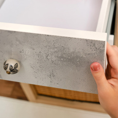 Möbelfolie Grå vägg