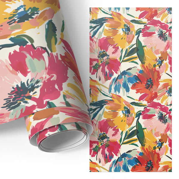 Möbeldekor Färgglatt kalejdoskop