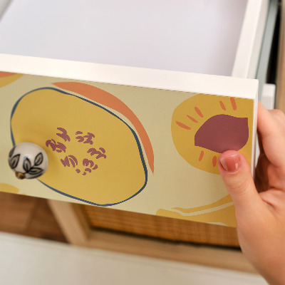 Möbelvinyl Fruktmönster