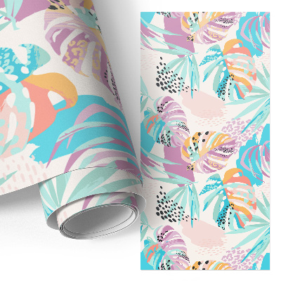 Kontaktplast Färgglad exotism