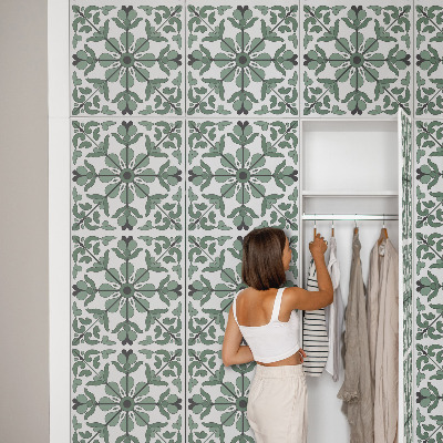 Kontaktplast Grön prydnad