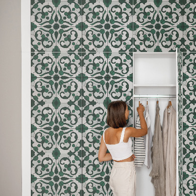 Möbeldekor Gröna ornament