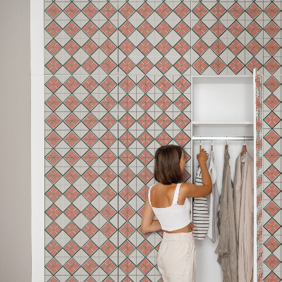 Möbeldekor Schackbräde av kakelplattor