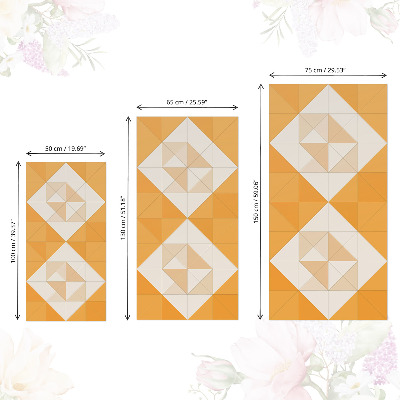 Självhäftande möbelfolie Triangelmosaik