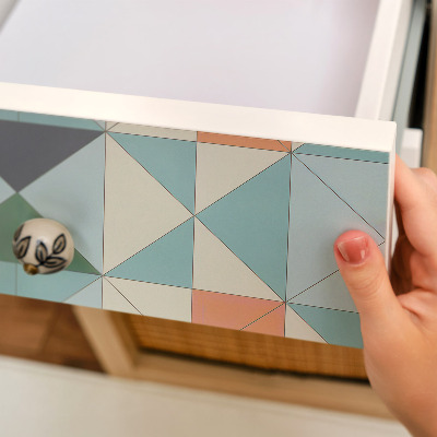 Möbelvinyl Geometrisk mosaik