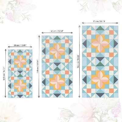Möbelvinyl Geometrisk mosaik