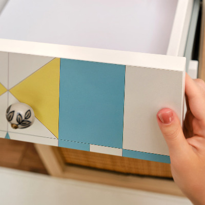 Möbelfolie Blå stjärnor