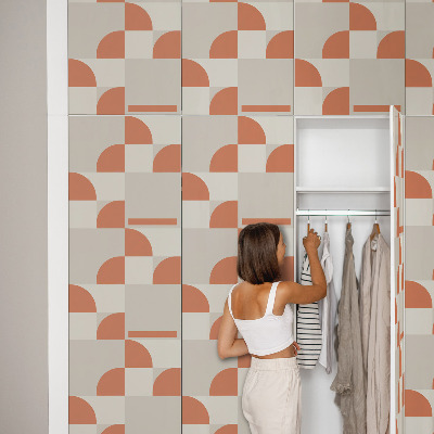 Självhäftande möbelfolie Vintageformer