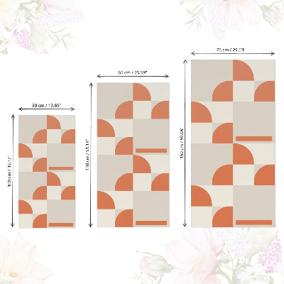 Självhäftande möbelfolie Vintageformer