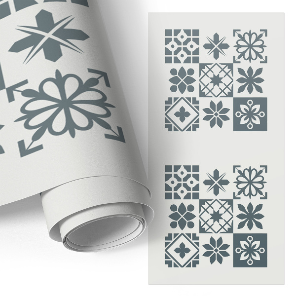 Kontaktplast Geometriska plattor