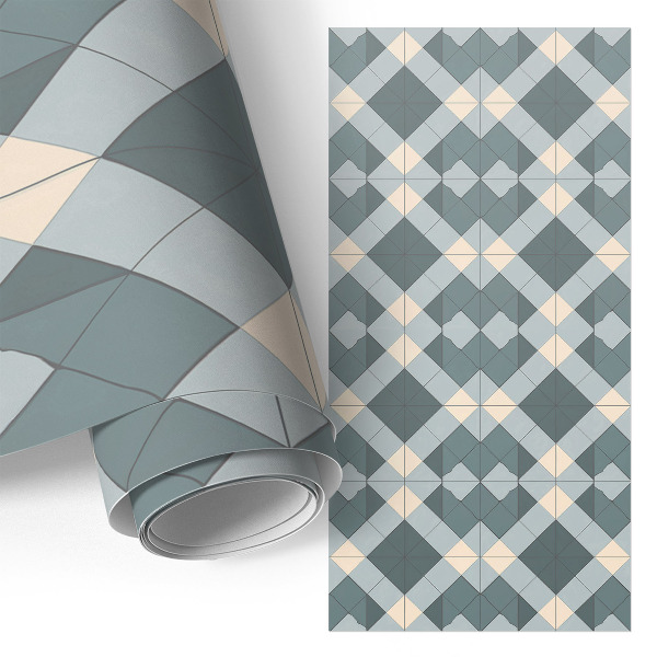 Självhäftande möbelfolie Regelbundna former