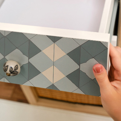 Självhäftande möbelfolie Regelbundna former