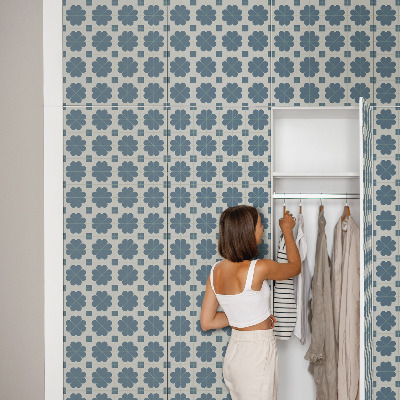 Kontaktplast Blommig geometri