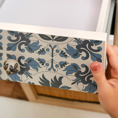 Kontaktplast Blå fåglar