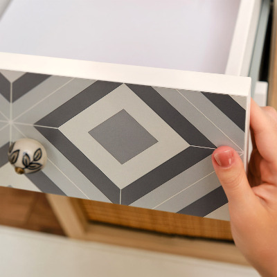 Möbeldekor Geometriska plattor