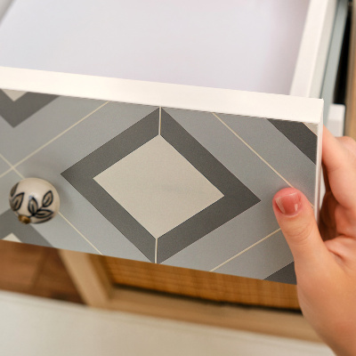 Självhäftande möbelfolie Geometriskt mönster