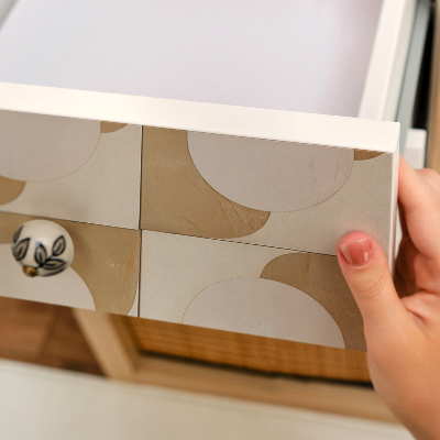 Möbelvinyl Senapsformade former