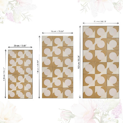 Möbelvinyl Senapsformade former