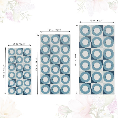 Kontaktplast Blå hjul