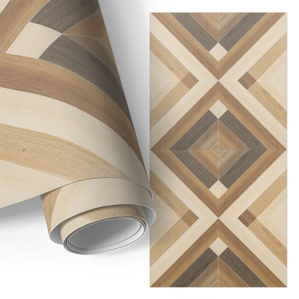 Kontaktplast Trämosaik