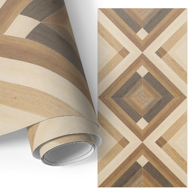 Kontaktplast Trämosaik