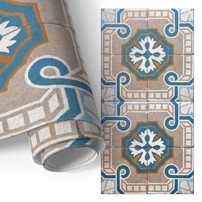 Möbeldekor Antika kakelplattor