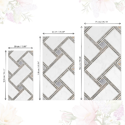 Självhäftande möbelfolie Modern geometri