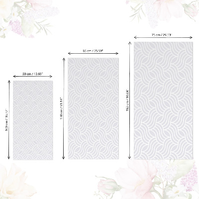 Möbelvinyl Vågigt mönster