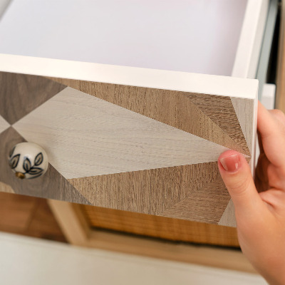 Möbelfolie Träprydnader