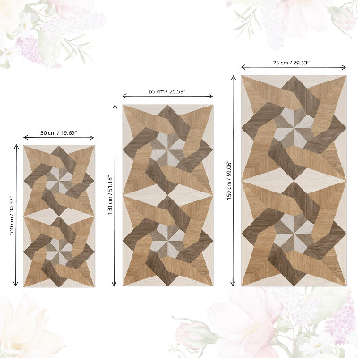 Möbelfolie Träprydnader