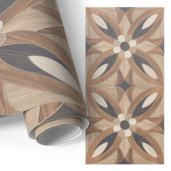 Möbeldekor Träblommor