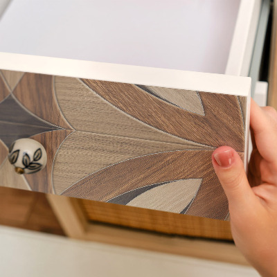 Möbeldekor Träblommor