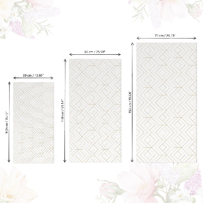 Möbeldekor Geometrisk design