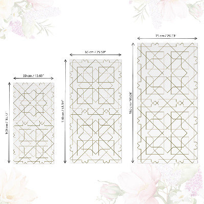 Möbeldekor Harmoni av mönster