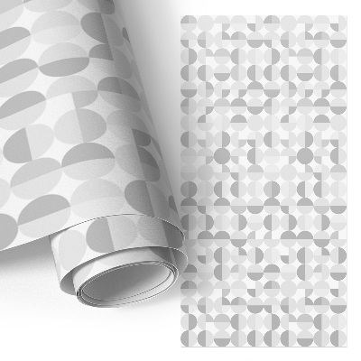 Möbelvinyl Grå geometri