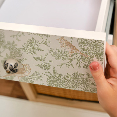 Möbelfolie Botaniskt mönster