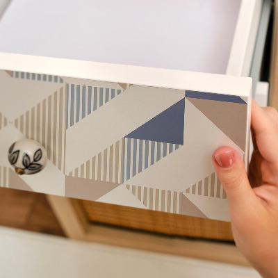 Självhäftande möbelfolie Geometriska mönster