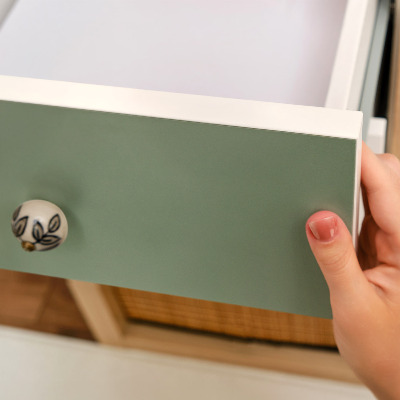 Möbeldekor Dämpad grön