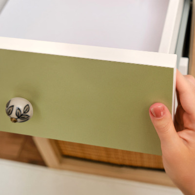 Kontaktplast Grön vintage