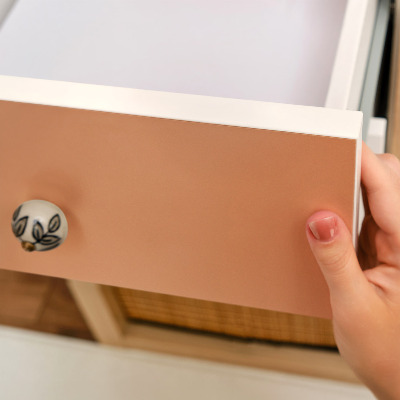 Möbeldekor Pastell orange