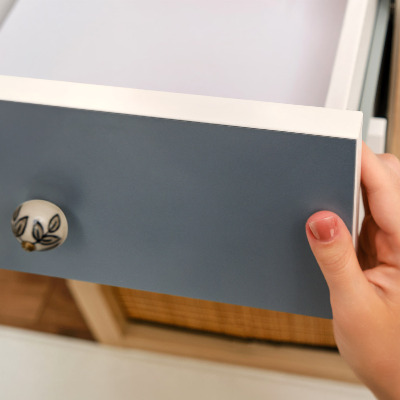 Kontaktplast Pastell marinblå